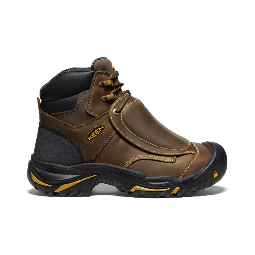 Keen Men's Mt Vernon 6" MET Waterproof Boot (Steel Toe) | Cascade Brown 1 Keen Men's Mt Vernon 6" MET Waterproof Boot (Steel Toe) | Cascade Brown