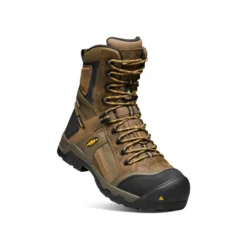 Keen Men's CSA Davenport 8" Insulated Waterproof Boot | Dark Earth/Inca Gold -Shoes Shop Of Ken 0ff6650cd7da761fa94bd5789d29259ec348e061