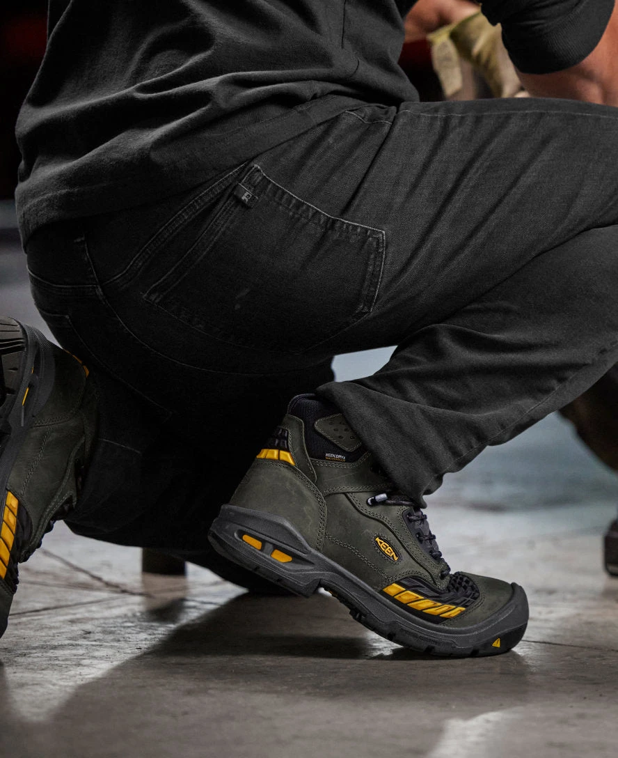 Keen Men's Troy 6" Waterproof Boot (Carbon-Fiber Toe) | Magnet/Black 6 Keen Men's Troy 6" Waterproof Boot (Carbon-Fiber Toe) | Magnet/Black - Image 6