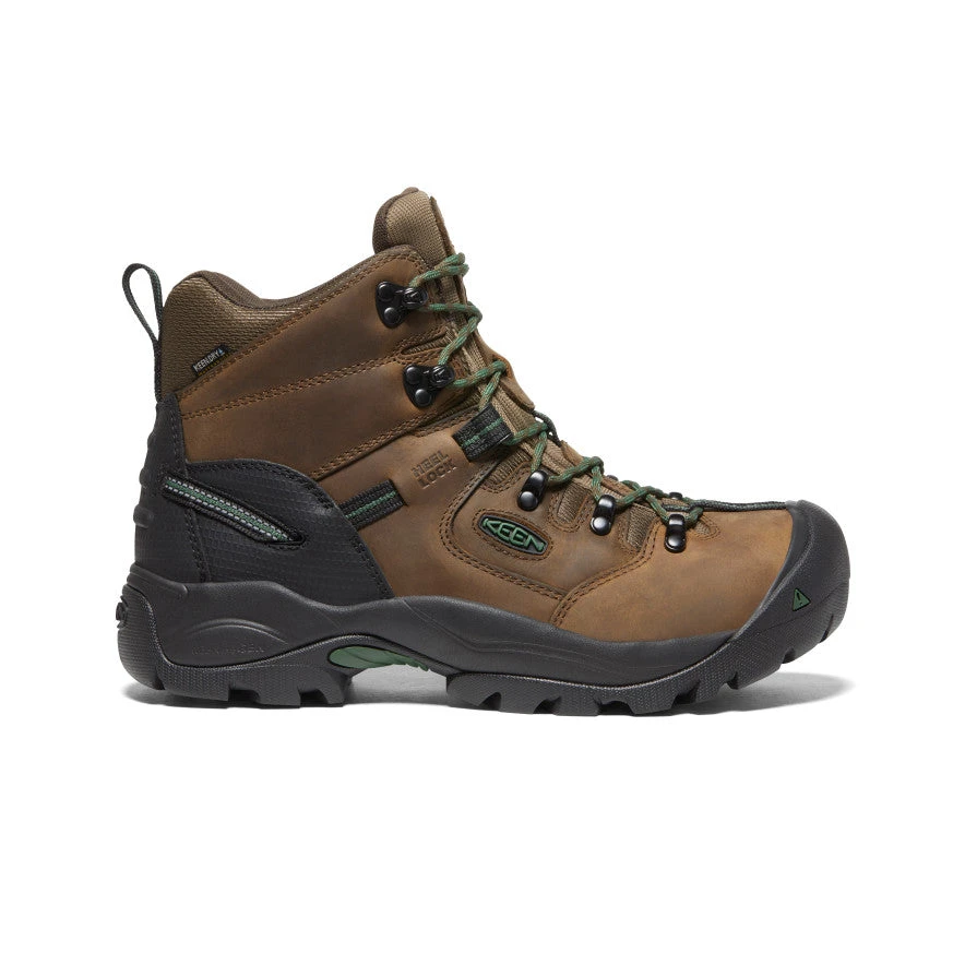 Keen Men's Pittsburgh Energy 6" Waterproof Boot (Carbon-Fiber Toe) | Cascade Brown/Greener Pastures 1 Keen Men's Pittsburgh Energy 6" Waterproof Boot (Carbon-Fiber Toe) | Cascade Brown/Greener Pastures