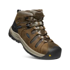 Keen Men's Flint II Waterproof Boot (Steel Toe) | Cascade Brown/Orion Blue -Shoes Shop Of Ken 1835bfcfcfdee2aad2af25f0d5bbe6fbe18f033a