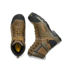 Keen Men's CSA Davenport 8" Insulated Waterproof Boot | Dark Earth/Inca Gold -Shoes Shop Of Ken 1c4f05a133478c75cb4af64f0e89396adb30437f
