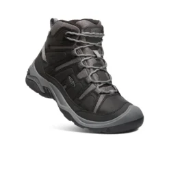 Keen Men's Circadia Waterproof Boot | Black/Steel Grey -Shoes Shop Of Ken 2450ce8a5aa18e6b5e8bdb93949dd05f095066a6