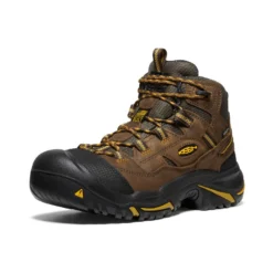 Keen Men's Braddock Waterproof Mid (Steel Toe) | Cascade Brown/Tawny Olive 6 Keen Men's Braddock Waterproof Mid (Steel Toe) | Cascade Brown/Tawny Olive -Shoes Shop Of Ken 2935367ba758013f6362907d0f7d6423765b2f65