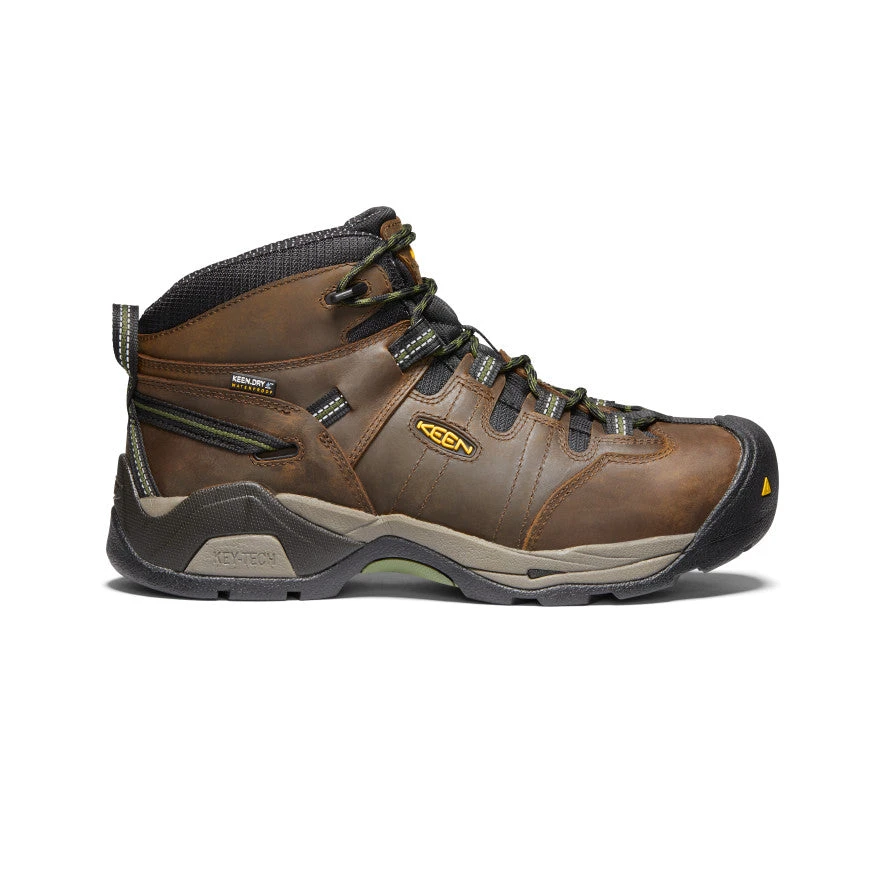 Keen Men's Detroit XT Waterproof Boot (Steel Toe) | Cascade Brown/Bronze Green 1 Keen Men's Detroit XT Waterproof Boot (Steel Toe) | Cascade Brown/Bronze Green