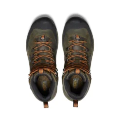 Keen Men's Revel IV Polar Waterproof Boot | Dark Olive/Marmalade -Shoes Shop Of Ken 2f91bfd2610dd7a690f2c8341bc7ef9169677530