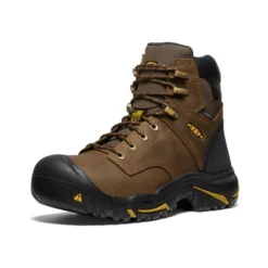 Keen Men's Mt Vernon 6" Waterproof Boot (Soft Toe) | Cascade Brown -Shoes Shop Of Ken 3c2a099edf76b2051b503938da6748d1cc301ca5
