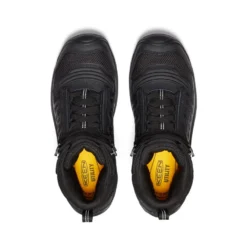 Keen Men's Reno KBF Waterproof Mid (Soft Toe) | Black/Black -Shoes Shop Of Ken 3cd98317bb84701dc5821fa677c9b3080c50ea91