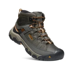 Keen Men's Targhee III Waterproof Mid Wide | Black Olive/Golden Brown -Shoes Shop Of Ken 3f3c2f0b07885ae9b5afc6a5be7a4c58d4163b20