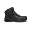 Keen Men's Dearborn 6" Waterproof Boot (Carbon-Fiber Toe) | Black/Steel Grey
