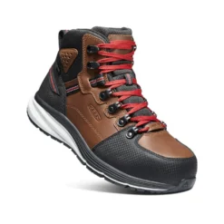 Keen Men's Red Hook Waterproof Boot (Carbon-Fiber Toe) | Tobacco/Black -Shoes Shop Of Ken 578a3fd9a9464b9050178eae14d277cb3aaf708a