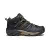 Keen Men's Lansing Mid Waterproof (Steel Toe) | Raven/Tawny Olive