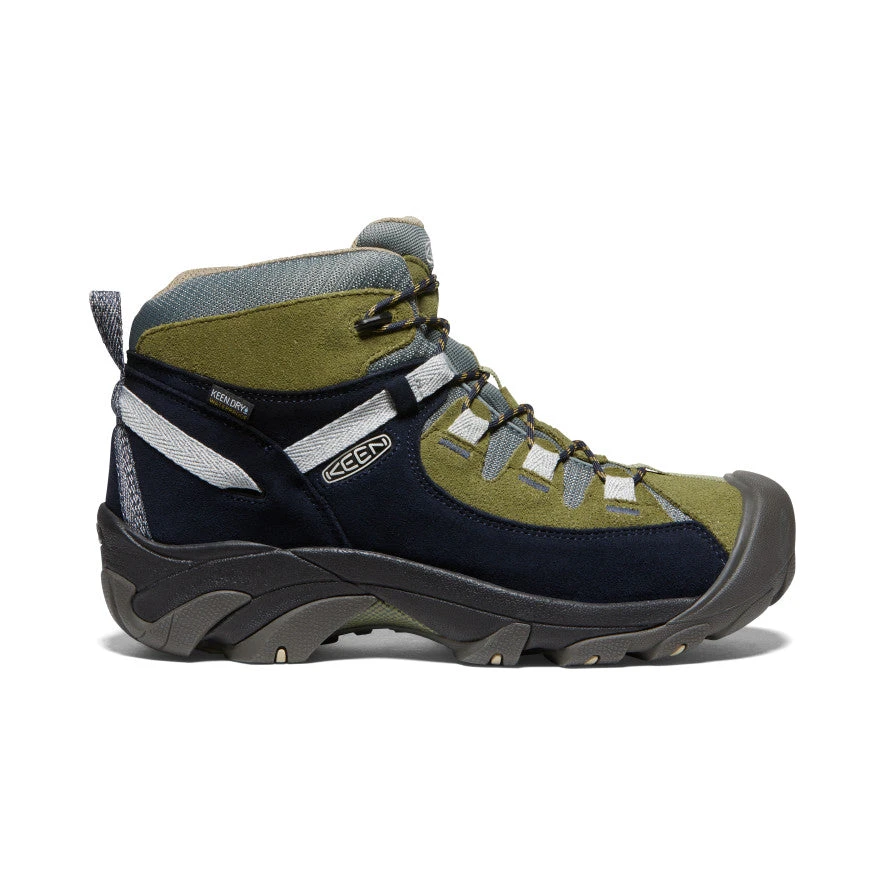 Keen Men's Targhee II Waterproof Hiking Boot X AtelierBluebottle | Sky Captain/Olive Drab 1 Keen Men's Targhee II Waterproof Hiking Boot X AtelierBluebottle | Sky Captain/Olive Drab