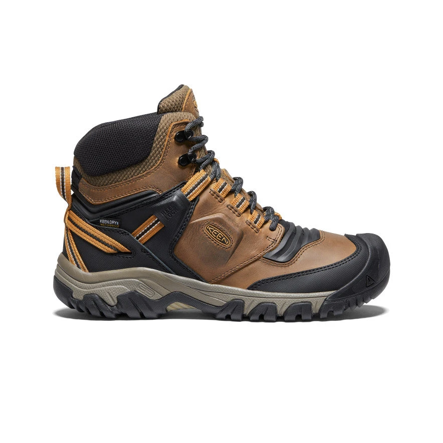 Keen Men's Ridge Flex Waterproof Boot | Bison/Golden Brown 1 Keen Men's Ridge Flex Waterproof Boot | Bison/Golden Brown
