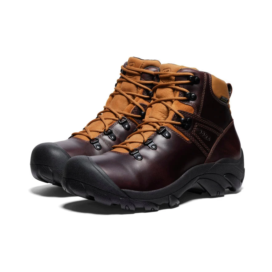 Men's Pyrenees Waterproof Hiking Boot | Cask/Keen Maple 2 Men's Pyrenees Waterproof Hiking Boot | Cask/Keen Maple - Image 2