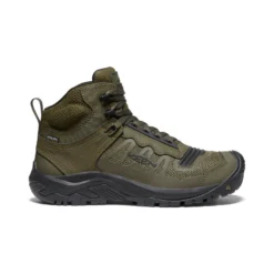 Keen Men's Reno KBF Waterproof Mid (Soft Toe) | Dark Olive/Black