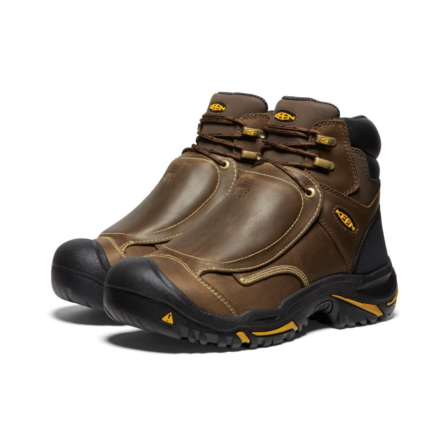 Keen Men's Mt Vernon 6" MET Waterproof Boot (Steel Toe) | Cascade Brown 2 Keen Men's Mt Vernon 6" MET Waterproof Boot (Steel Toe) | Cascade Brown - Image 2