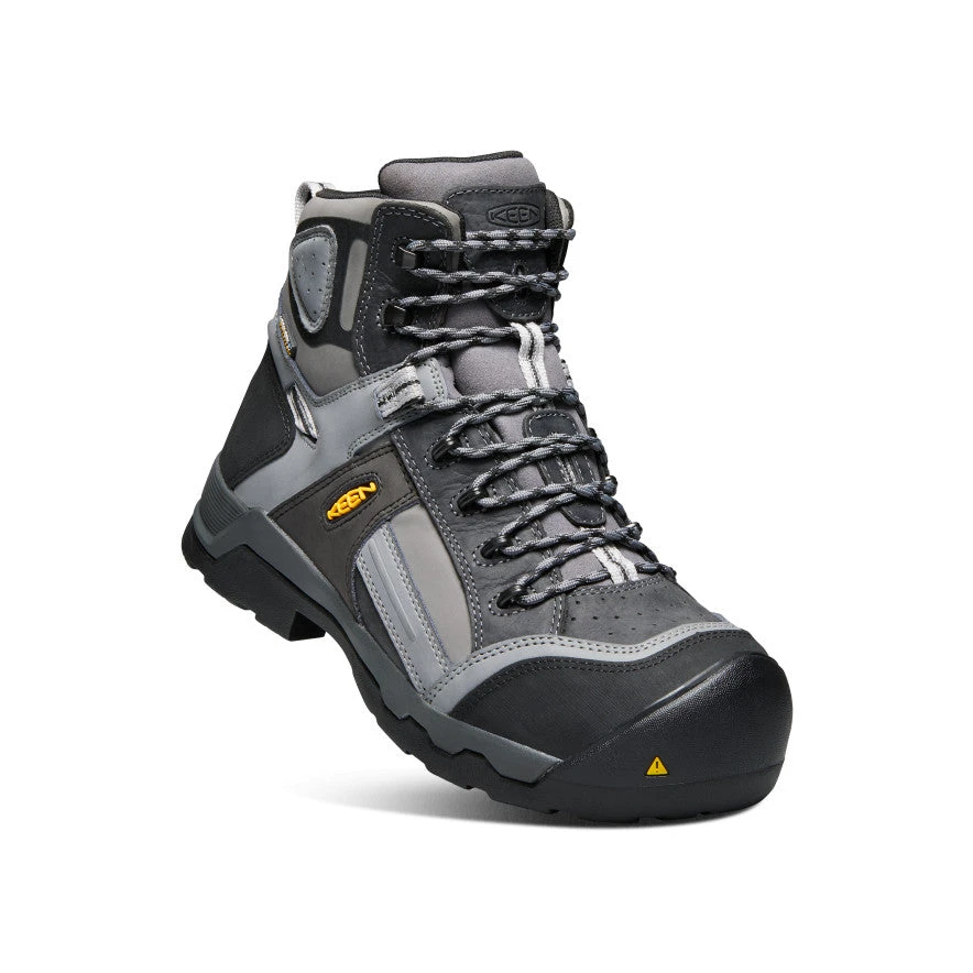 Keen Men's Davenport 6" Insulated Waterproof Boot (Composite Toe) | Magnet/Steel Grey 3 Keen Men's Davenport 6" Insulated Waterproof Boot (Composite Toe) | Magnet/Steel Grey - Image 3