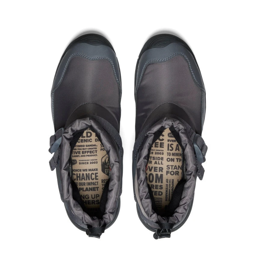 Keen Men's Hoodromeo Waterproof Slip-On Boot | Magnet/Black 4 Keen Men's Hoodromeo Waterproof Slip-On Boot | Magnet/Black - Image 4