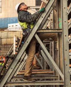 Keen Men's San Jose 6" Waterproof Boot (Soft Toe) | Tortoise Shell/Star White -Shoes Shop Of Ken SDD 496 PDP SanJose 1023203 Left Image 9420e3c8 6f47 4979 97a6 9b9b59cbd5b6