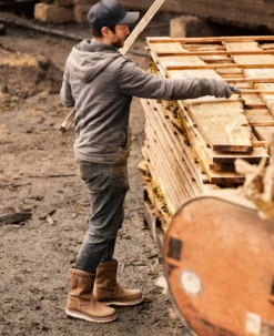 Keen Men's Cincinnati Wellington (Carbon-Fiber Toe) | Belgian/Sandshell -Shoes Shop Of Ken SDD 505 PDP Cincinnati 1026366 Right Image