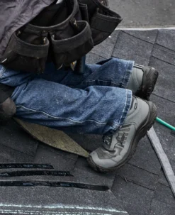 Keen Men's Reno Mid KBF Waterproof (Carbon-Fiber Toe) | Dark Olive/Black -Shoes Shop Of Ken SDD 506 PDP Reno 1027102 Right Image