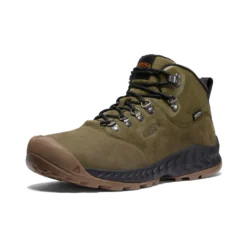 Keen Men's NXIS Explorer Waterproof Boot | Dark Olive/Black -Shoes Shop Of Ken a22024c2e6bbcac6c9d81e7bc1b3ce68768aa4db