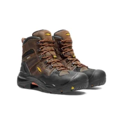 Keen Men's Coburg 6" Waterproof Boot (Steel Toe) | Cascade Brown/Brindle -Shoes Shop Of Ken a4872401a4e6972ab211d0ae21f37d35c38c7b80