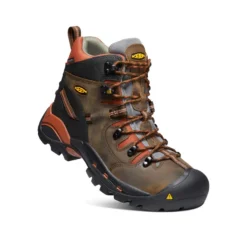 Keen Men's Pittsburgh 6" Waterproof Boot (Soft Toe) | Cascade Brown/Bombay Brown -Shoes Shop Of Ken b2644cc1a305155c3af359eab80fe2205091e6e8