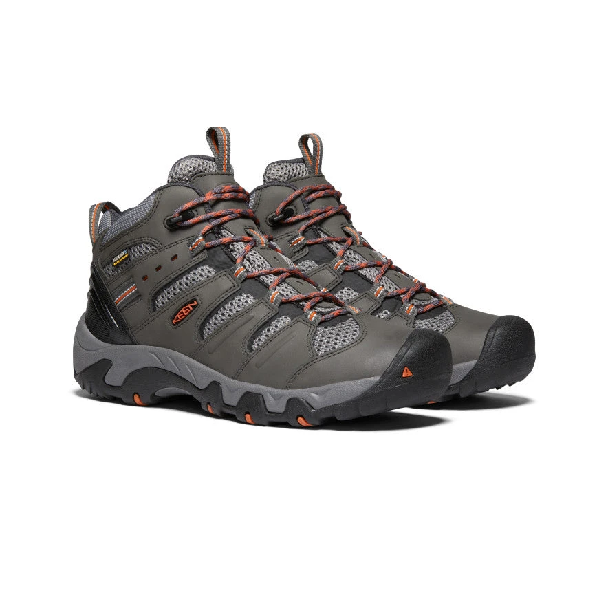 Keen Men's Koven Waterproof Boot | Magnet/Fired Brick 2 Keen Men's Koven Waterproof Boot | Magnet/Fired Brick - Image 2