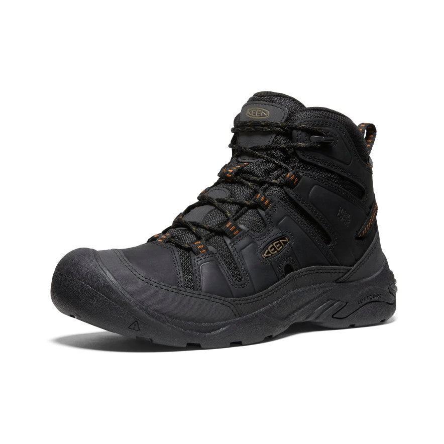 Keen Men's Circadia Waterproof Boot | Black/Curry 3 Keen Men's Circadia Waterproof Boot | Black/Curry - Image 3