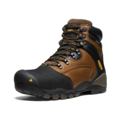 Keen Men's Louisville 6" MET Waterproof Boot (Steel Toe) | Slate Black -Shoes Shop Of Ken c7a86266f2c8d56fe6a12ce58bc9e9d974756a54