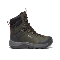 Keen Men's Revel IV High Polar Waterproof Boot | Magnet/Red Carpet