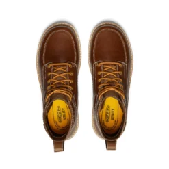 Keen Men's San Jose 6" Waterproof Boot (Soft Toe) | Tortoise Shell/Star White -Shoes Shop Of Ken e0e15d988fce3e24561072d46a8f9528451b51c2