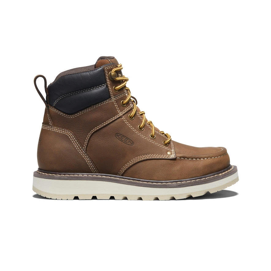 Keen Men's Cincinnati 6" Boot (Soft Toe) | Belgian/Sandshell 1 Keen Men's Cincinnati 6" Boot (Soft Toe) | Belgian/Sandshell