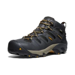 Keen Men's Lansing Mid Waterproof (Steel Toe) | Raven/Tawny Olive 6 Keen Men's Lansing Mid Waterproof (Steel Toe) | Raven/Tawny Olive -Shoes Shop Of Ken e964198265834cc2caa93d626798f3937d40a9f9