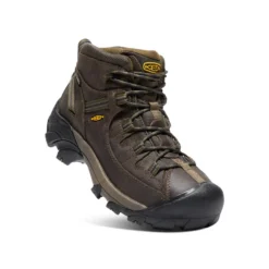 Keen Men's Targhee II Mid Waterproof Hiking Boots | Canteen/Dark Olive -Shoes Shop Of Ken eb2565fa8ab130127ec4ea50cf83d8450802941f