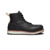 Keen Men's San Jose 6" Boot (Aluminum Toe) | Black/Caramel Cafe