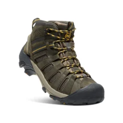 Keen Men's Voyageur Mid | Raven/Tawny Olive -Shoes Shop Of Ken f833ef2afe2a143f993be167245bcefb3c643f4f